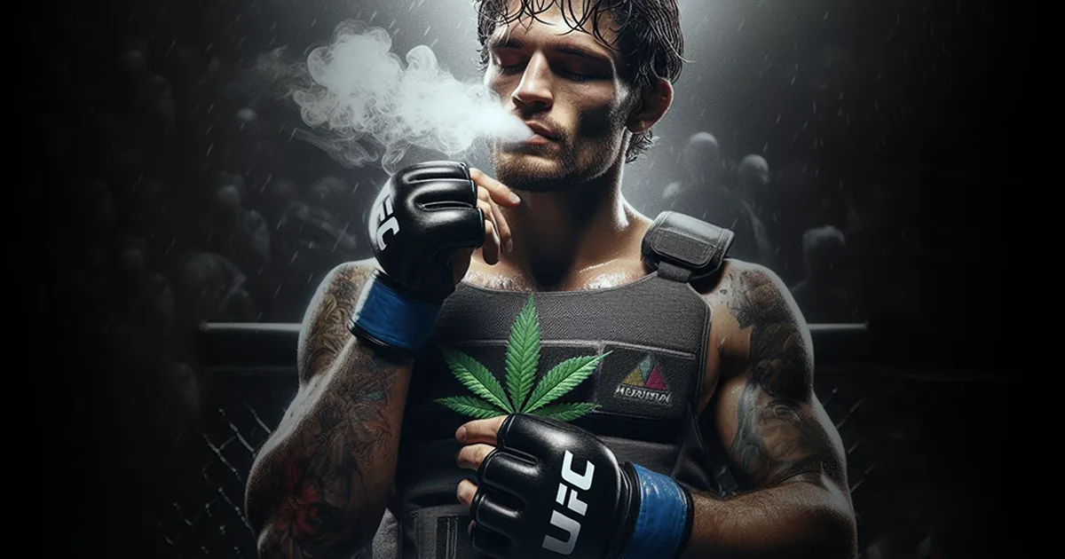L’UFC Autorise le Cannabis pour ses Atlhètes
