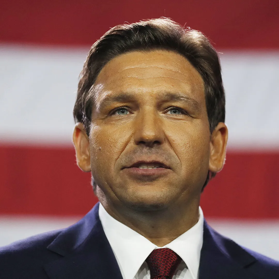 Ron DeSantis, Gouverneur de la Floride en 2024.