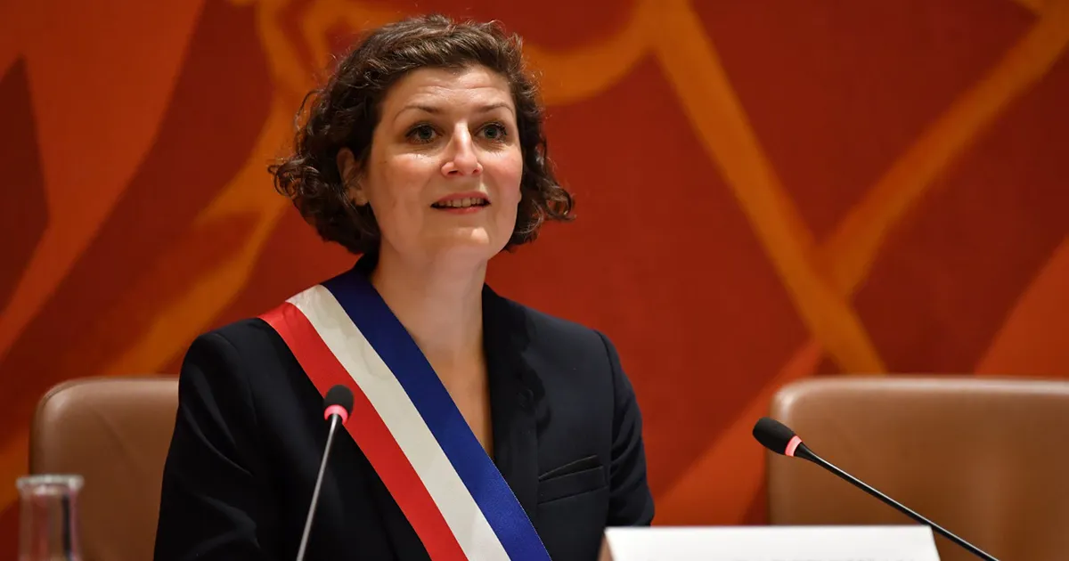 Jeanne Barseghian, maire de Strasbourg au parlement.