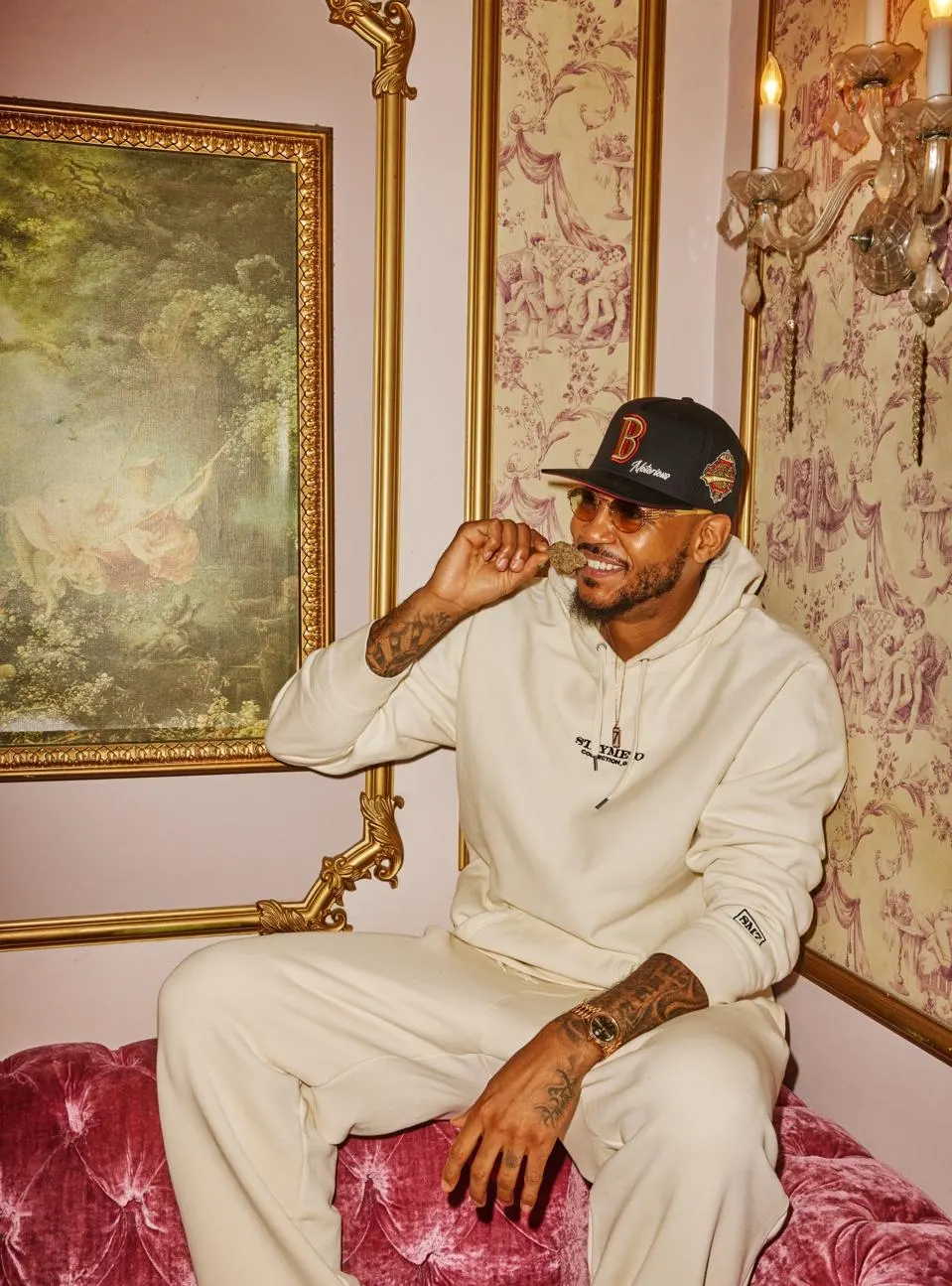 Carmelo Anthony lance sa propre marque de Cannabis le 20 avril 2024 à l'occasion du célèbre 420.